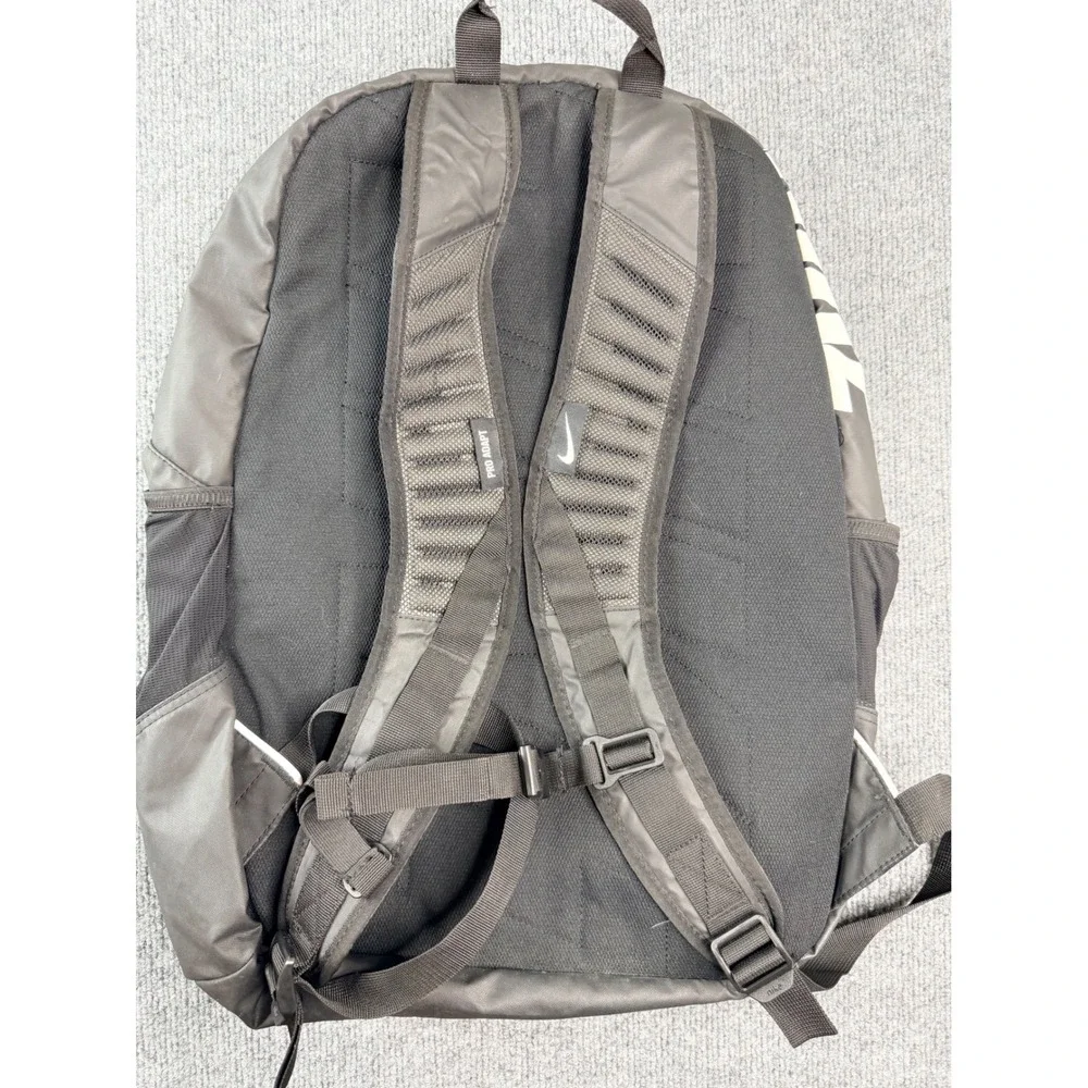 Nike Pro Adapt‎ Backpack Black White Swoosh Travel School Gym Bag Polyester